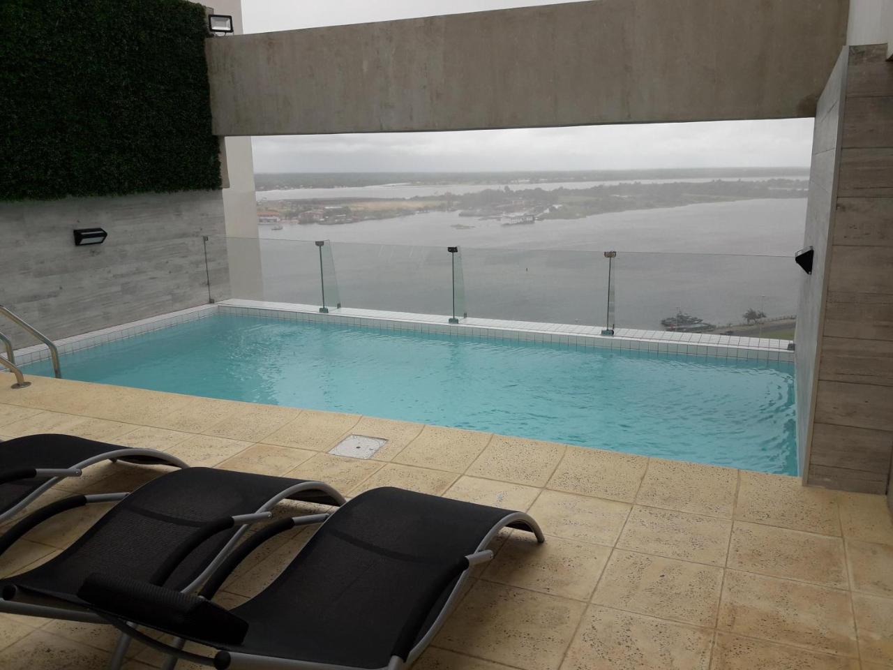Centro De Asuncion Nuevo Apartamento, Comodo, Seguro, Piscina, Gimnasio Y Parking Exteriér fotografie